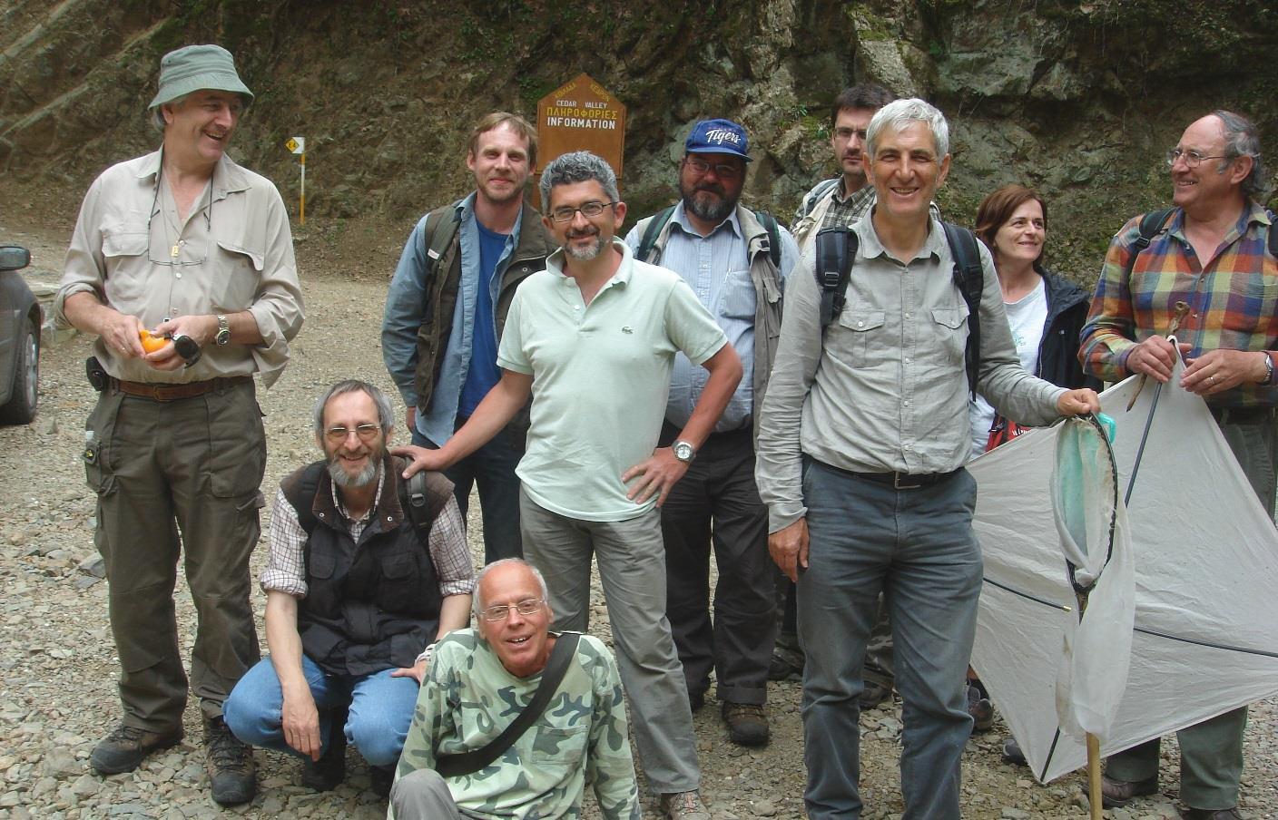 Group Foto of CURCULIO Institute’s 6th International Meeting in Droushia (Western Cyprus) from 17th-25th April 2010